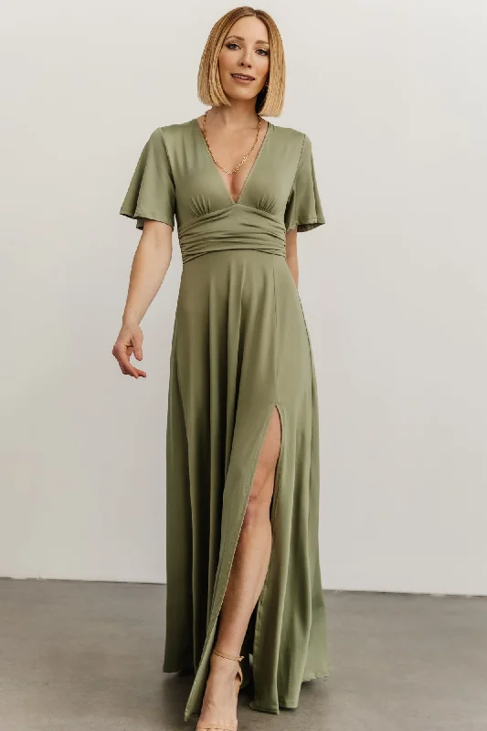 Emberly Maxi Dress | Dusty Sage