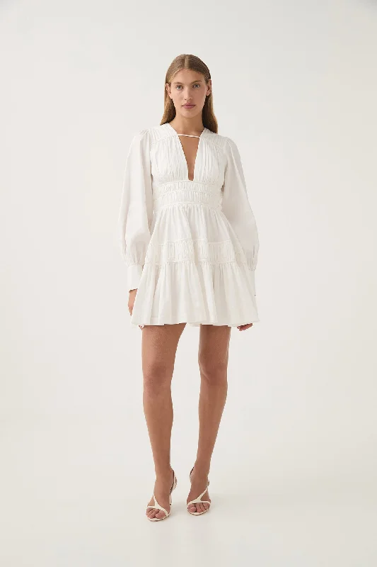 Fallingwater Ruched Mini Dress