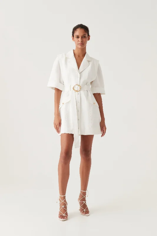 Lyric Belted Mini Dress