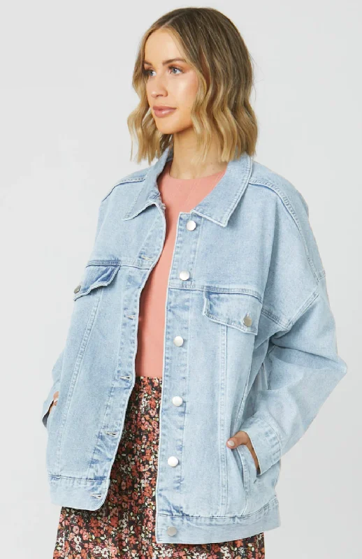 16451JWSS Abbey Women's Light Denim Jacket