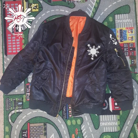 3 Stars and Sun Kids Bomber Jackets