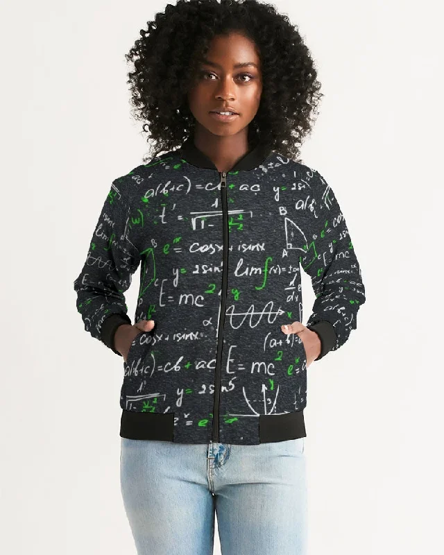 AKH Equations Women's Bomber Jacket