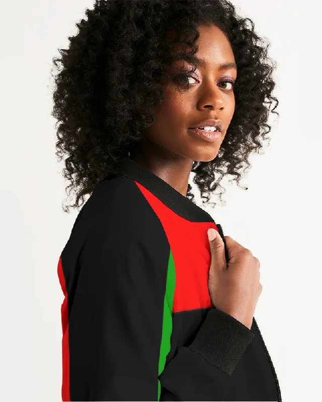 AKH Pan African Women's Bomber Jacket