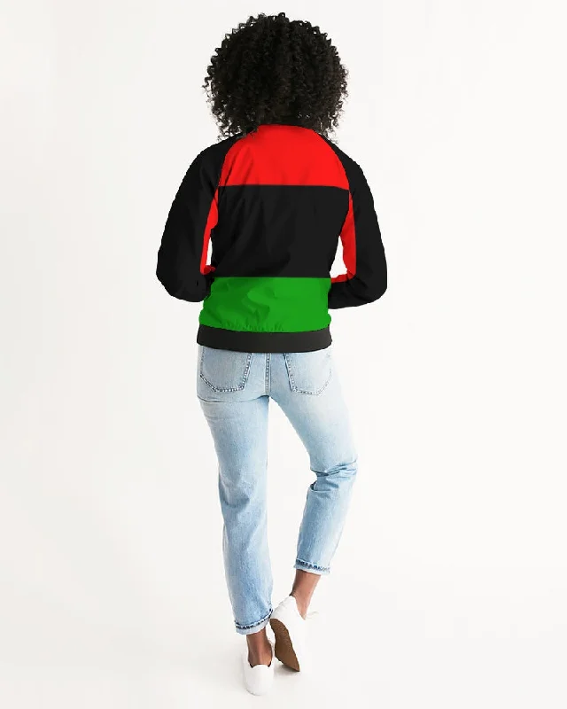 AKH Pan African Women's Bomber Jacket