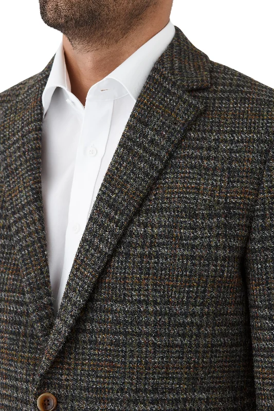 Cambridge - Harris Tweed Jacket - Khaki/Brown