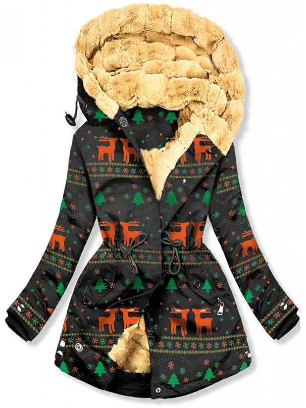 Christmas Autumn and Winter Fashion Casual Warm Jacket