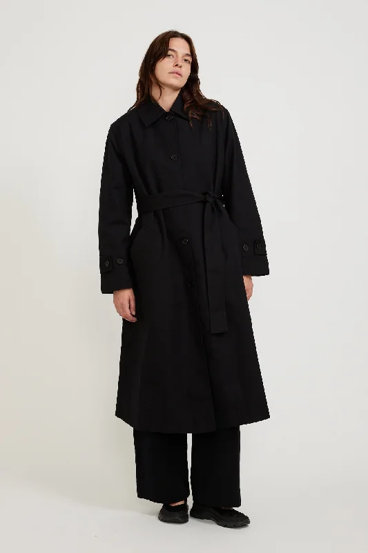 Cleo Trench Coat Black