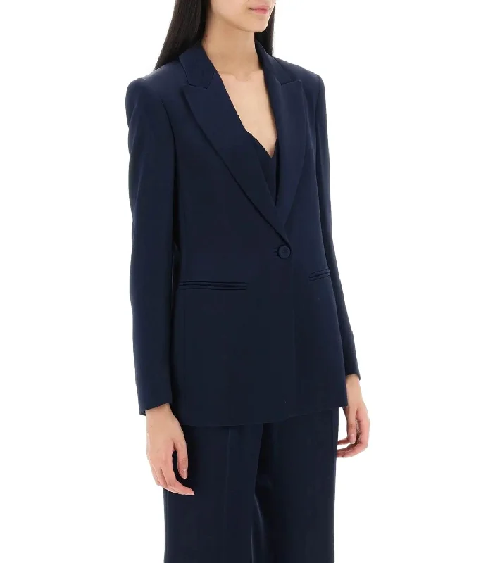 MAX MARA STUDIO Giacca ABITATA blu notte donna