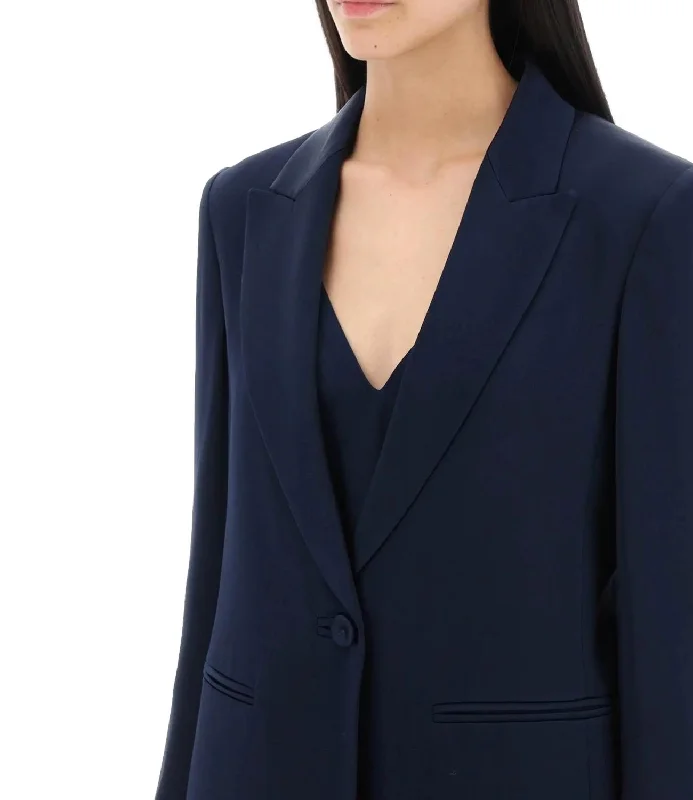 MAX MARA STUDIO Giacca ABITATA blu notte donna