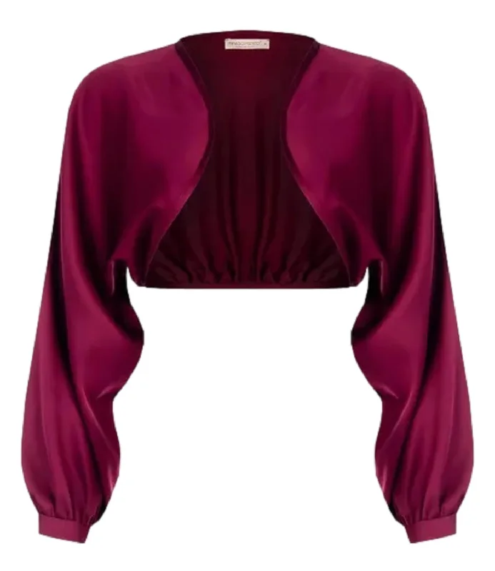 Rinascimento Giacca Bordeaux Donna