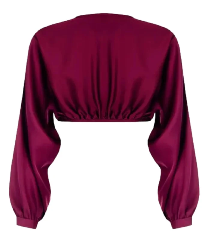 Rinascimento Giacca Bordeaux Donna