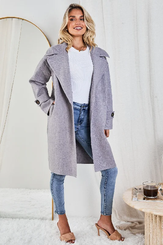 Fireplace Coat - Grey