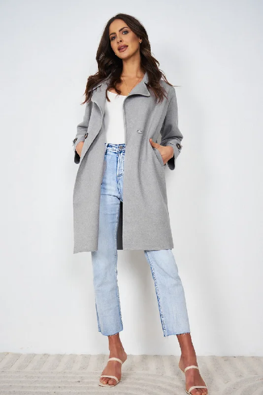 Fireplace Coat - Grey