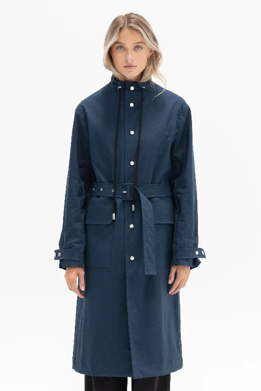 Coat, Deep Azure