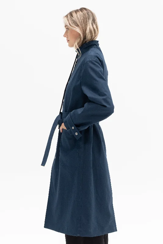 Coat, Deep Azure