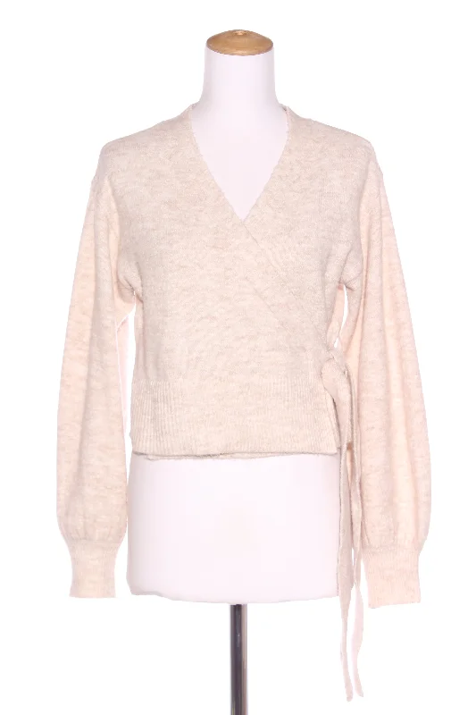 GLASSONS - Blouson sleeve soft knit wrap cardi! 10-12