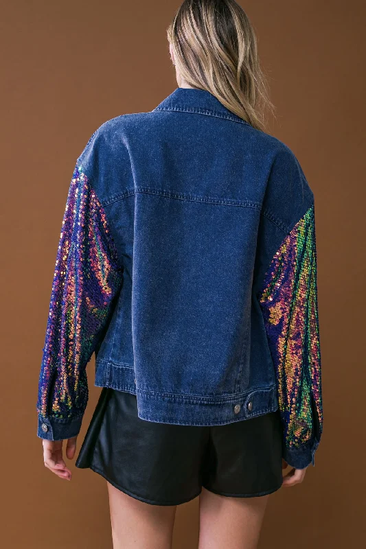 WALKING THE WALK DENIM JACKET