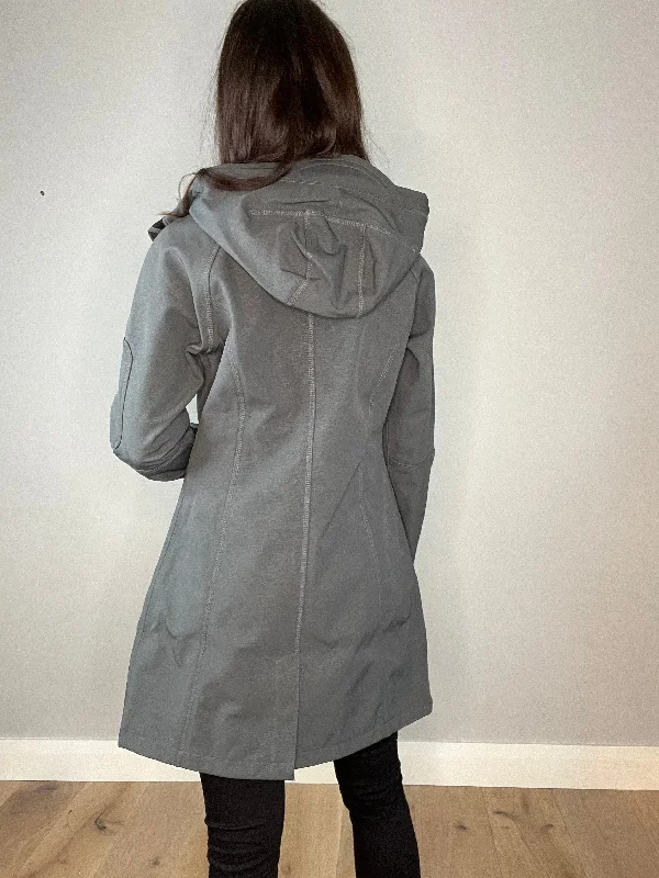 Ilse Jacobsen Rain 37 Raincoat in Dark Shadow