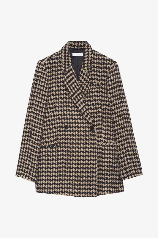 Kaia Blazer - Houndstooth