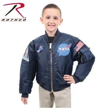 Kids NASA MA-1 Flight Jacket