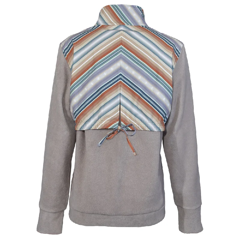 ""Ladies Tech Fleece Jacket"" Cream/Serape