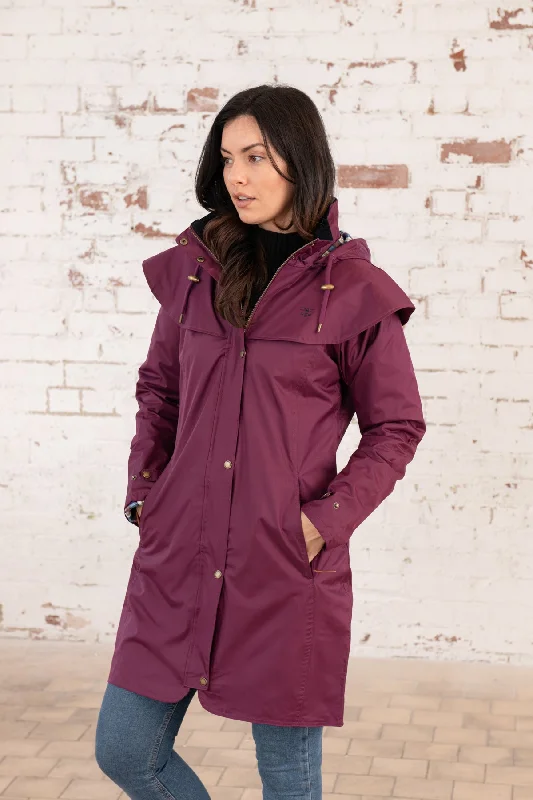 Outrider Womens 3/4 Length Waterproof Raincoat