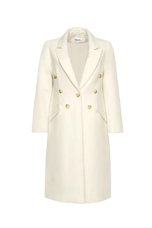 LOOBIES STORY ESME COAT - WINTER WHITE