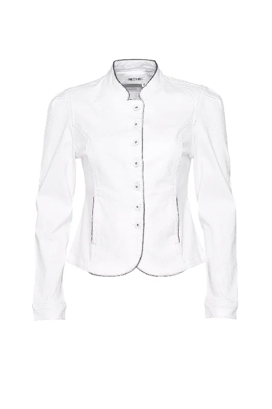 LOOBIES STORY FINESSE JACKET - WHITE