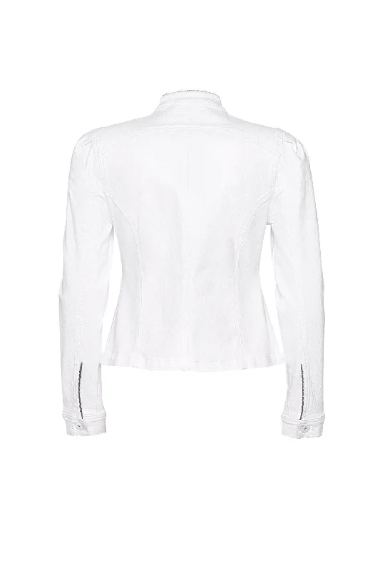 LOOBIES STORY FINESSE JACKET - WHITE