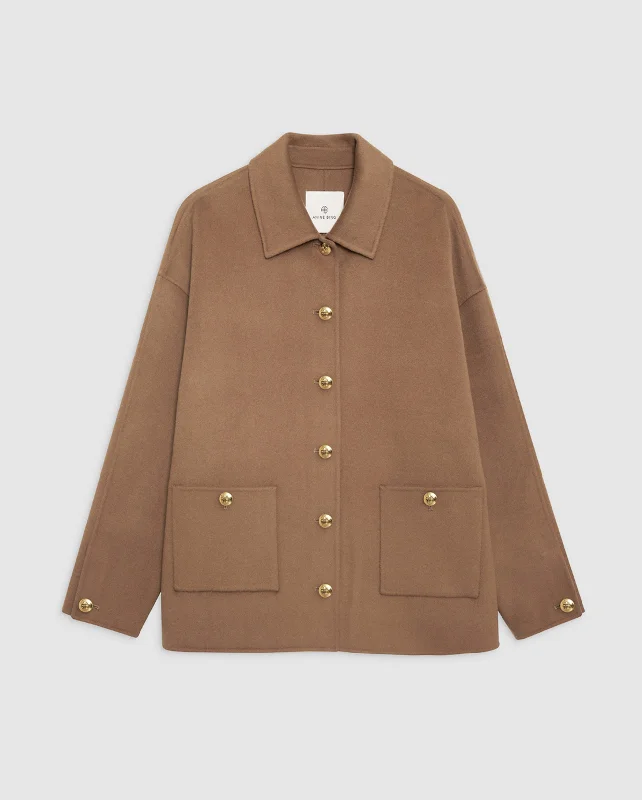 LUCA JACKET / CAMEL CASHMERE BLEND