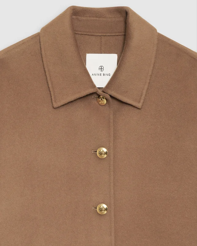 LUCA JACKET / CAMEL CASHMERE BLEND