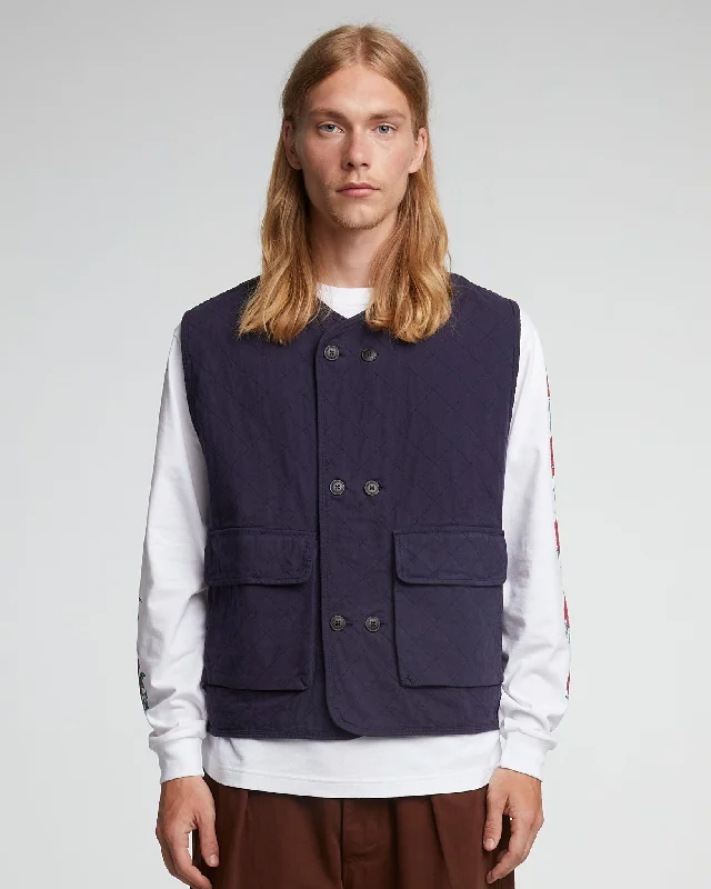 Battle Vest Mighty Cotton Dark Navy