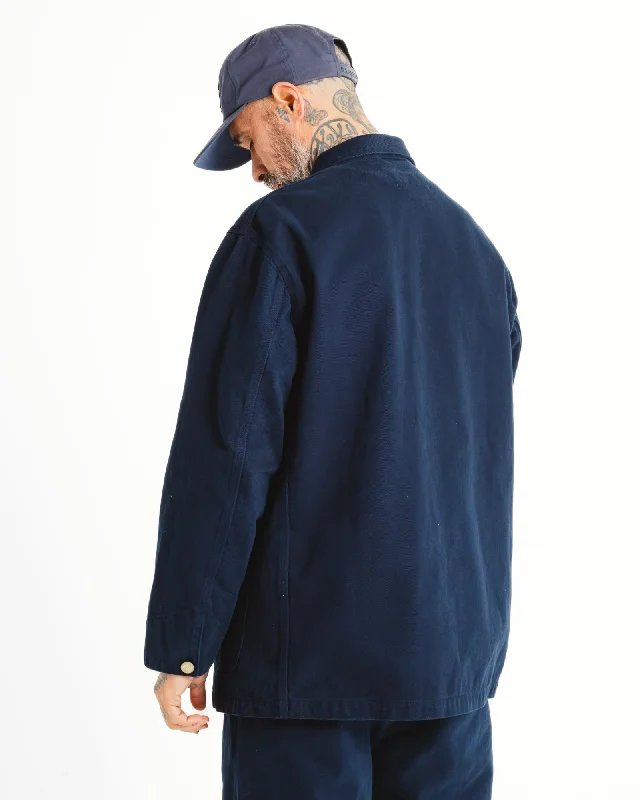 Alcatraz Jacket Brushed Twill Navy