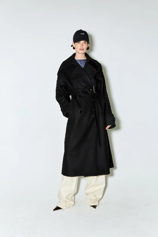 MATISS trench coat black