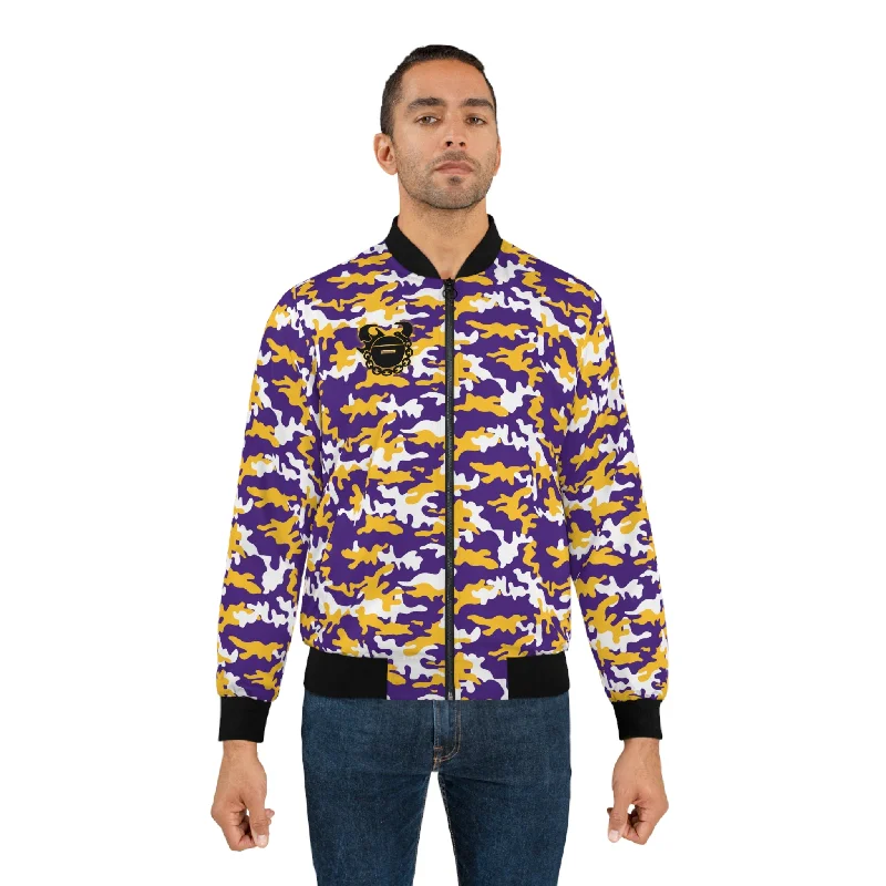 Men's Bomber Jacket - Camo