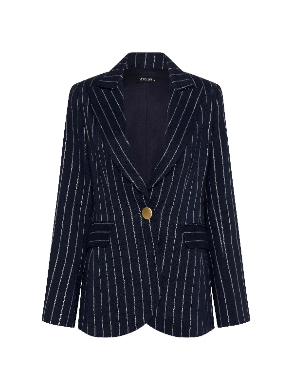 Monaco Blazer - Navy/Gold (Size 8 + 14 Only)