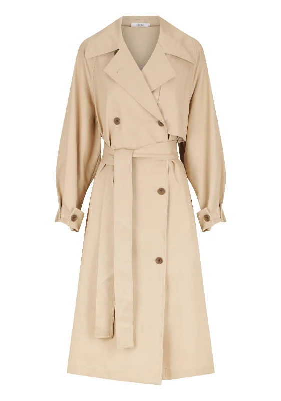 MORRISON RORY TRENCH COAT - BISCUIT