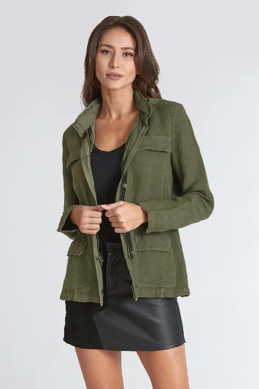 Nova Zip Front Surplus Jacket