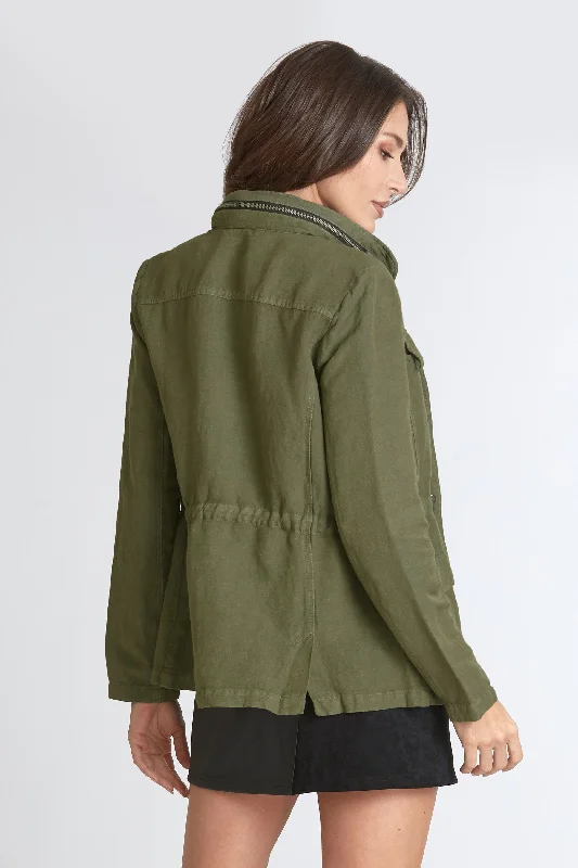 Nova Zip Front Surplus Jacket