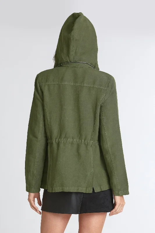 Nova Zip Front Surplus Jacket