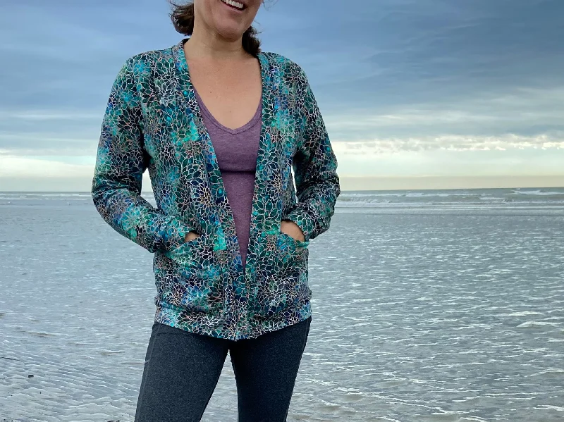 PDF Pattern - Salt Air Cardigan - Adult Female/Curve Fit | Waves & Wild