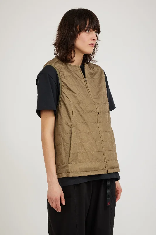 Polar Alpha Vest Khaki Womens