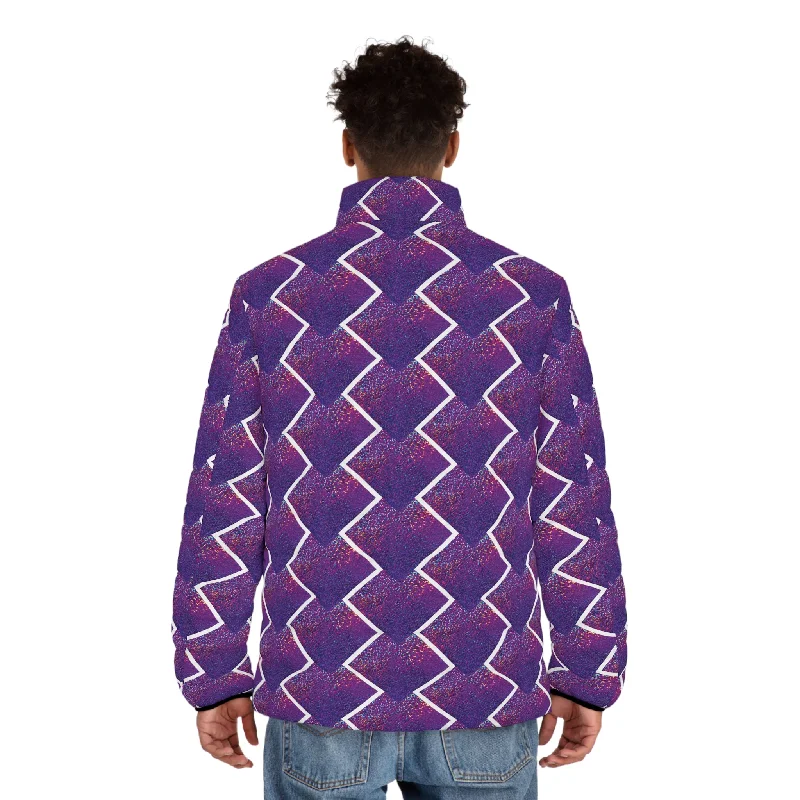 Puffer Jacket - Purple Sparkle