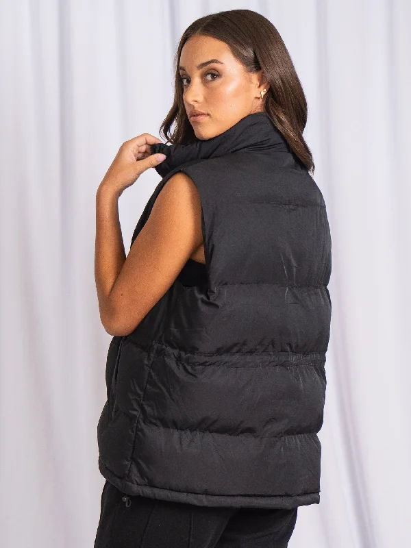 Puffer Vest - Black