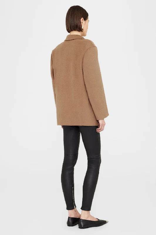 Quinn Blazer - Camel Cashmere Blend