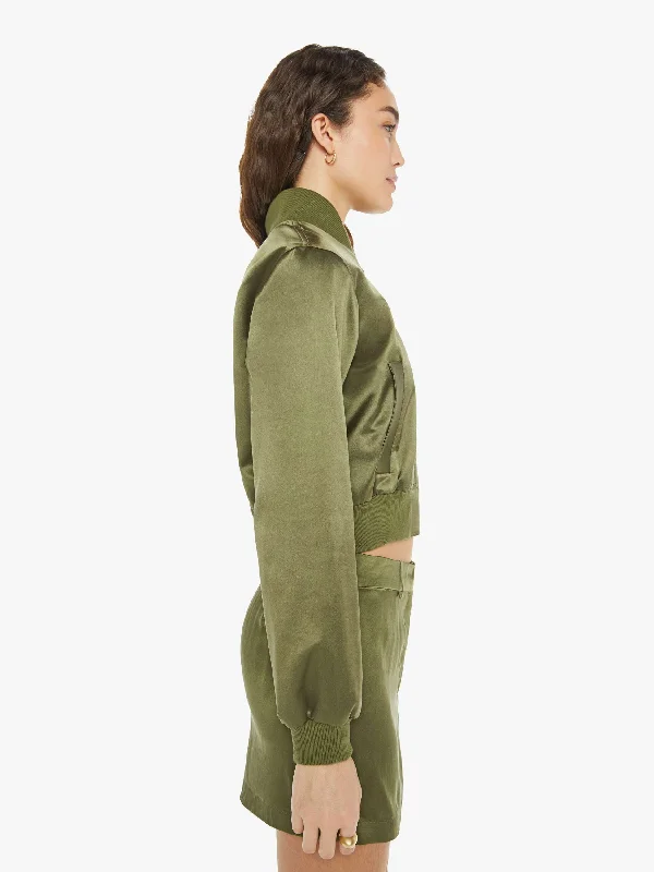 SABLYN Cala Shrunken Bomber - Olive