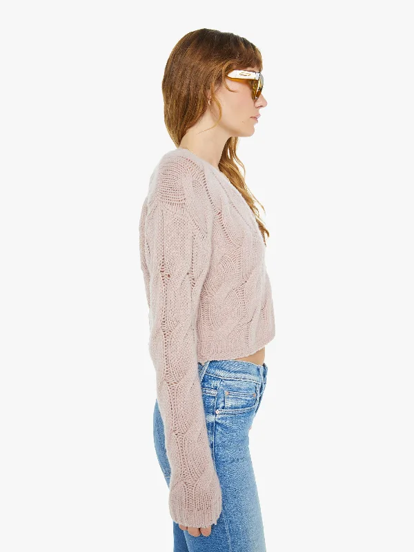 SABLYN Jolie Cardigan - Adobe Rose