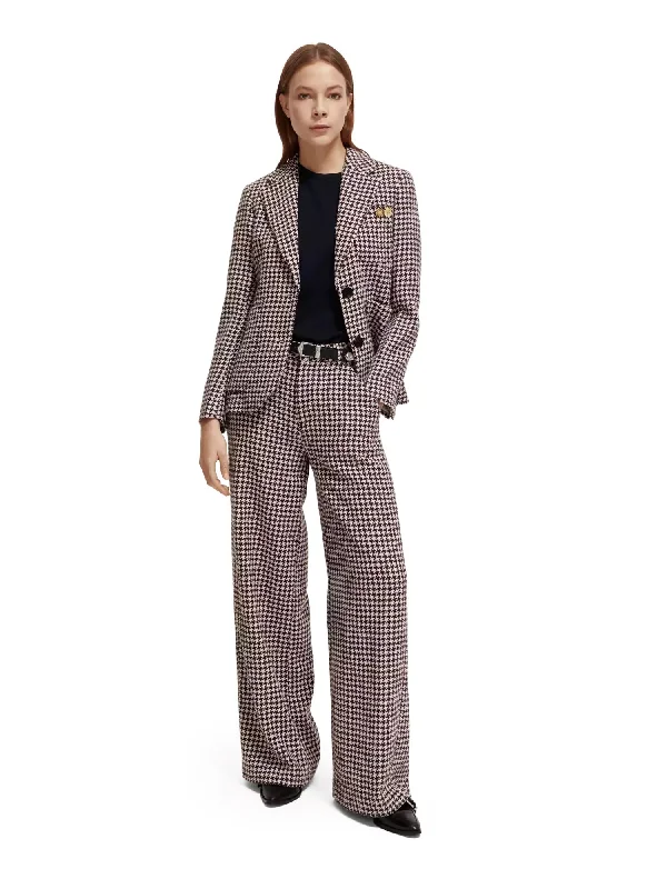 SCOTCH & SODA Houndstooth Blazer