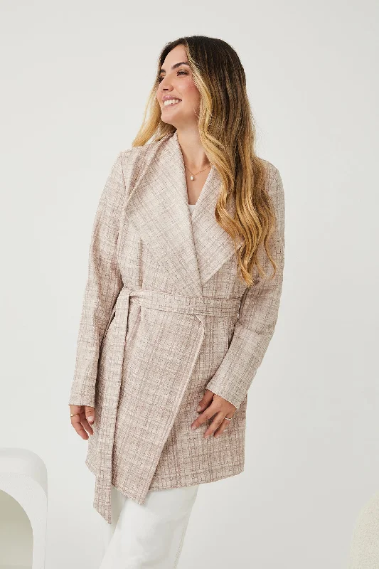 Silvanne Coat - Cream Print