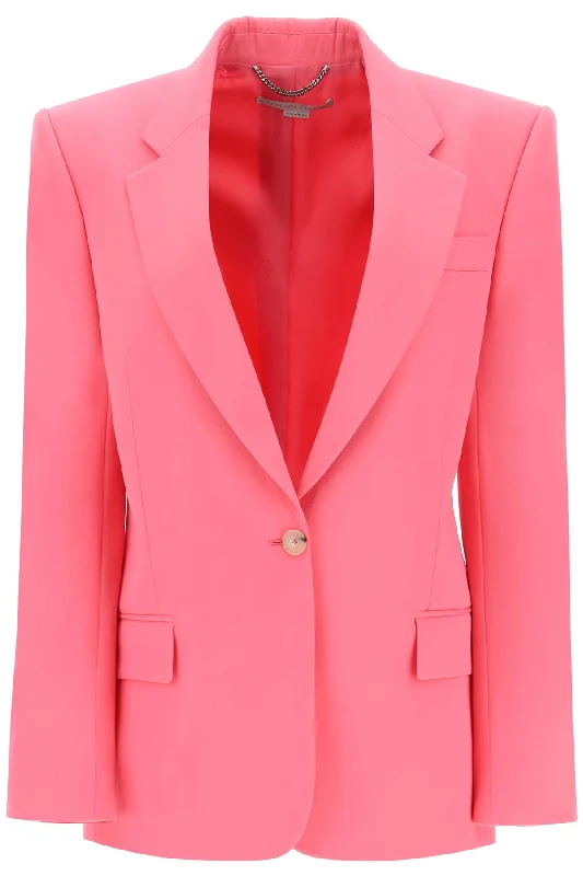 Stella mccartney blazer in responsible wool 650095 3CU704 WATERMELON